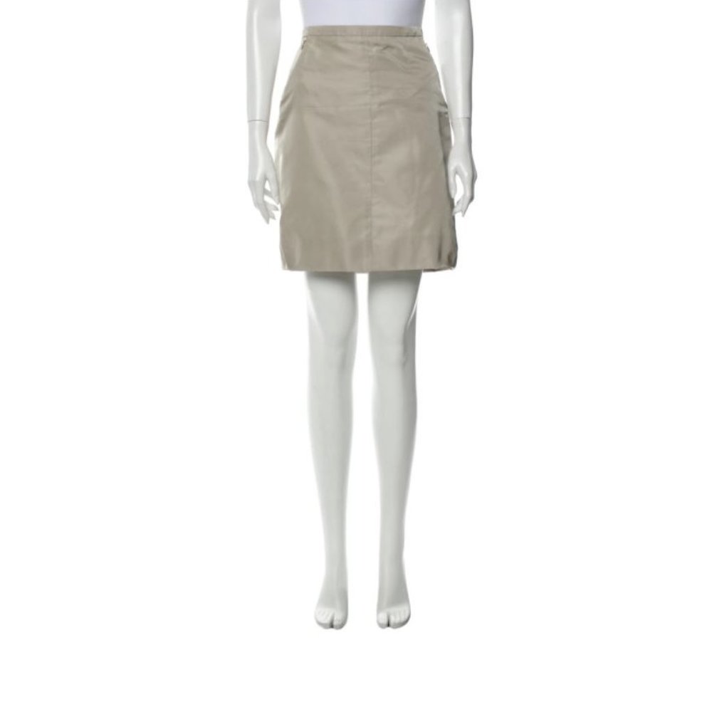 LOUIS VUITTON Silk Mini Skirt Size: M | US8, FR40
